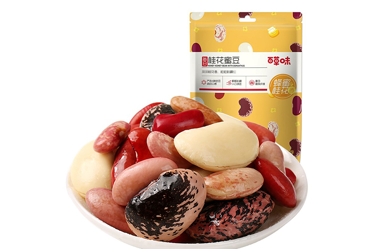 BAICAOWEI OSMANTHUS HONEY BEANS 80G